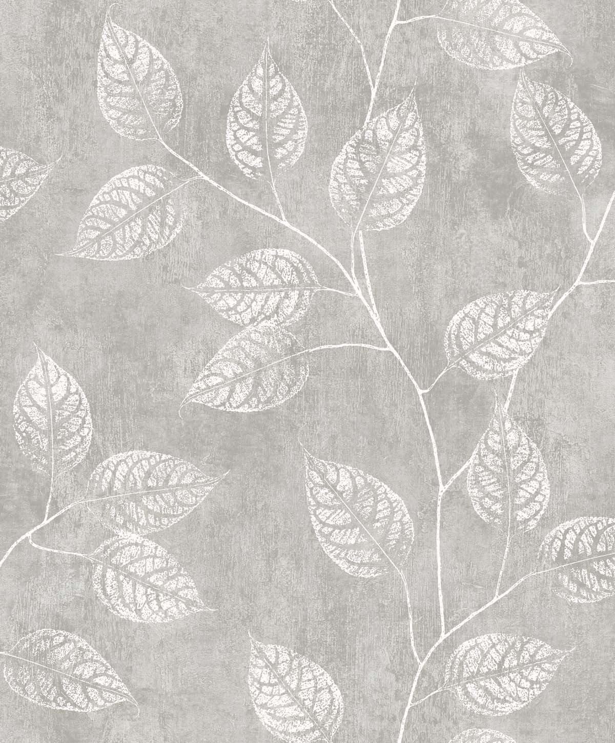Branch Trail Silhouette wallpaper in Slate by Seabrook Designs