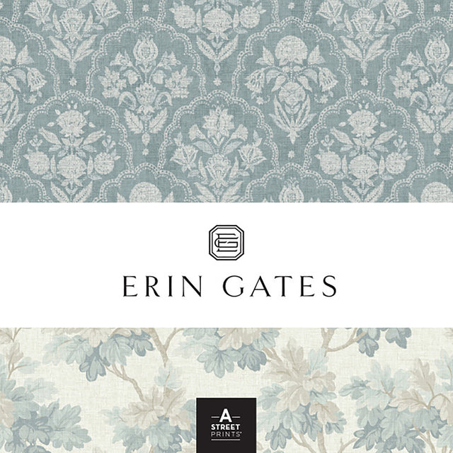 Oakcliff Sage by Erin Gates Leaf Trail Wallpaper – A-Street Prints AST6355