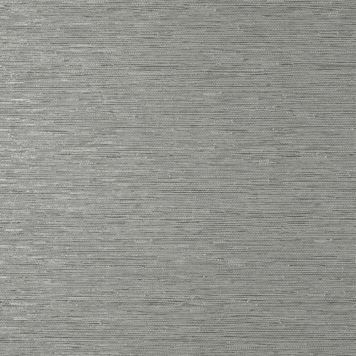 Mephi Grey Faux Grasscloth Textured Vinyl Wallpaper - Fine Decor FD43155