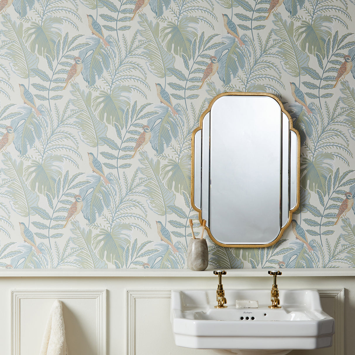 Cleo Pastel by Fine Decor Tropical Wallpaper – Brewster Home Fashions FD43780