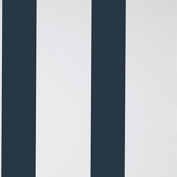 Fine Decor Tiago Blue Stripe Wallpaper FD43782 roll and room view