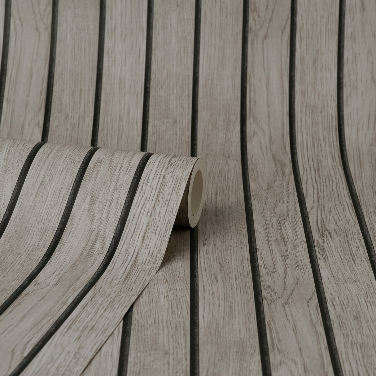 Manolo Grey by Fine Decor Wooden Slat Wallpaper – Brewster Home Fashions FD43831