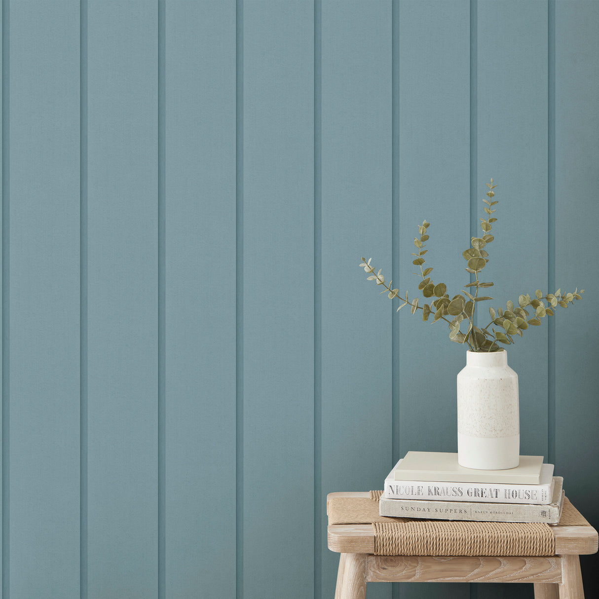 Killian Light Blue by Fine Decor Wood Panel Wallpaper – Brewster Home Fashions FD43833