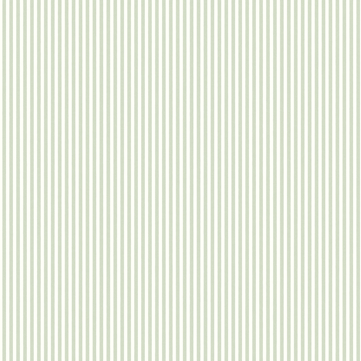 Ticking Green Mini Stripe Wallpaper by Fine Decor - FD43957