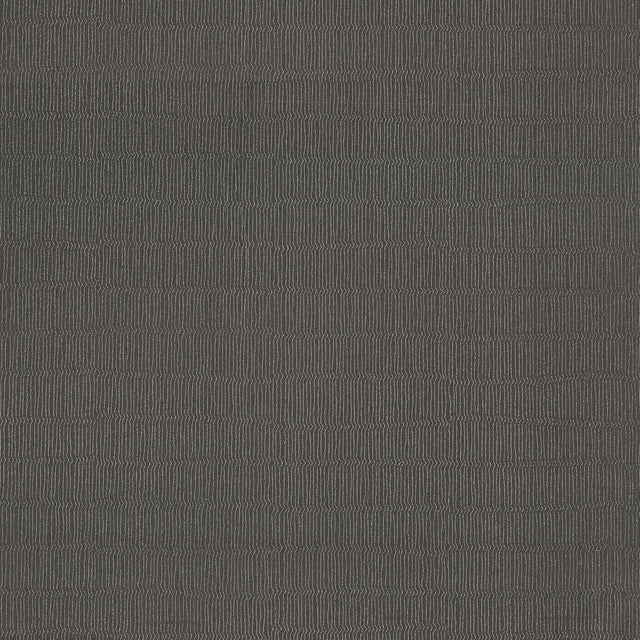 Tectonic Texture Black & Silver Wallpaper with Metallic Modern Striped Pattern - York FM1011