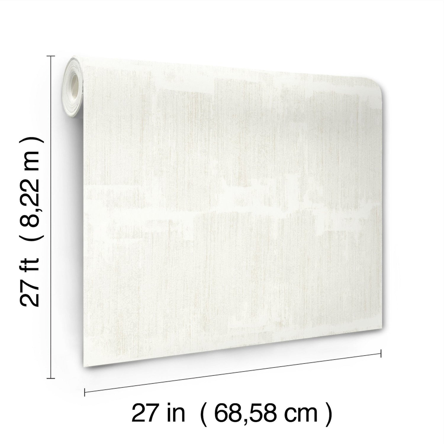 Rhythm & Rhyme White Wallpaper with Modern Geometric Abstract Blocks - York FM1064