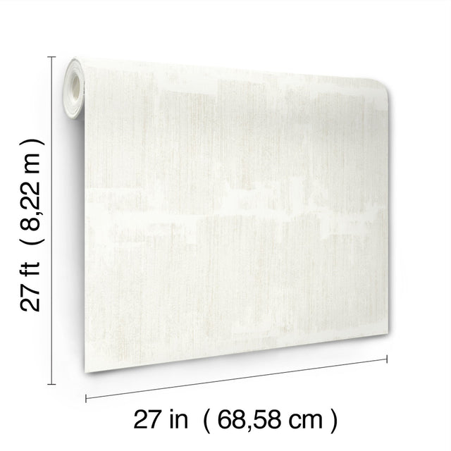 Rhythm & Rhyme White Wallpaper with Modern Geometric Abstract Blocks - York FM1064