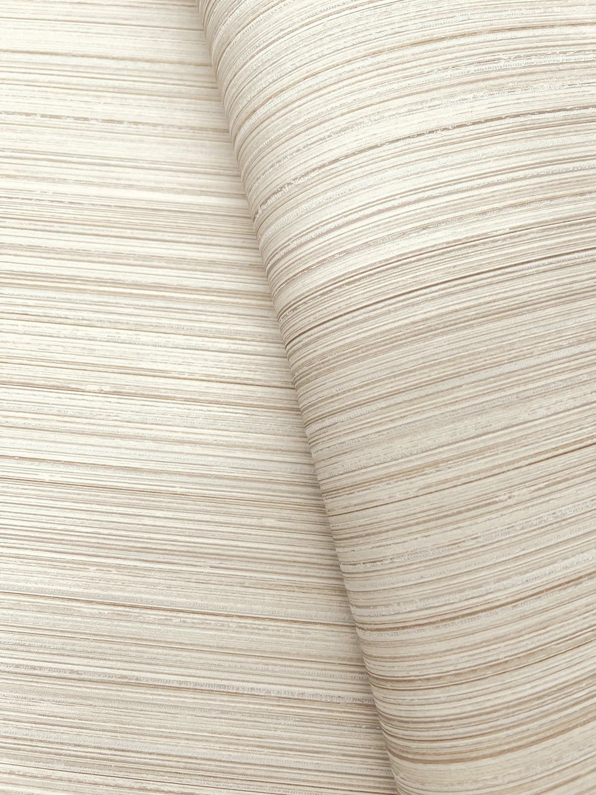 Alignment Terracotta Wallpaper with Traditional Stripes and Raised Ink Texture - York FM1072