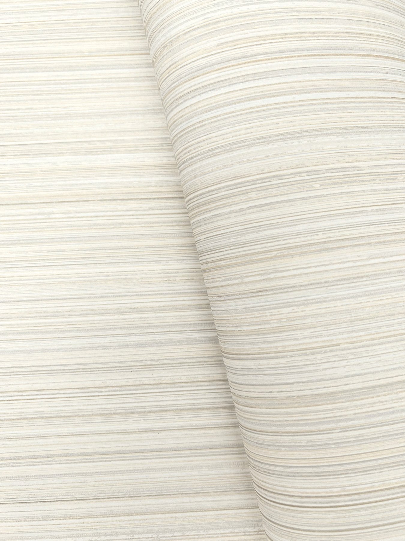Alignment Warm Neutral Striped Wallpaper with Raised Ink Texture - York FM1073