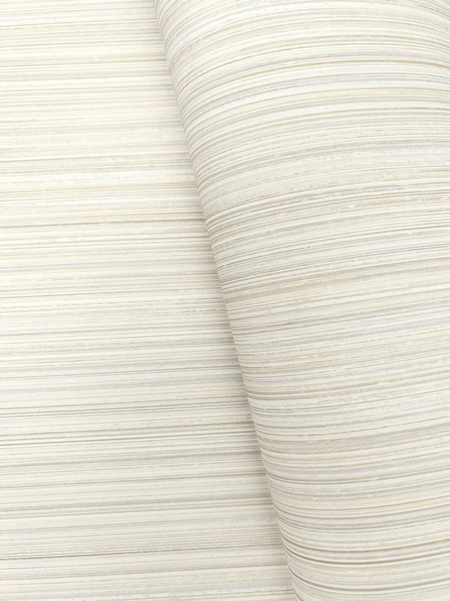 Alignment Warm Neutral Striped Wallpaper with Raised Ink Texture - York FM1073