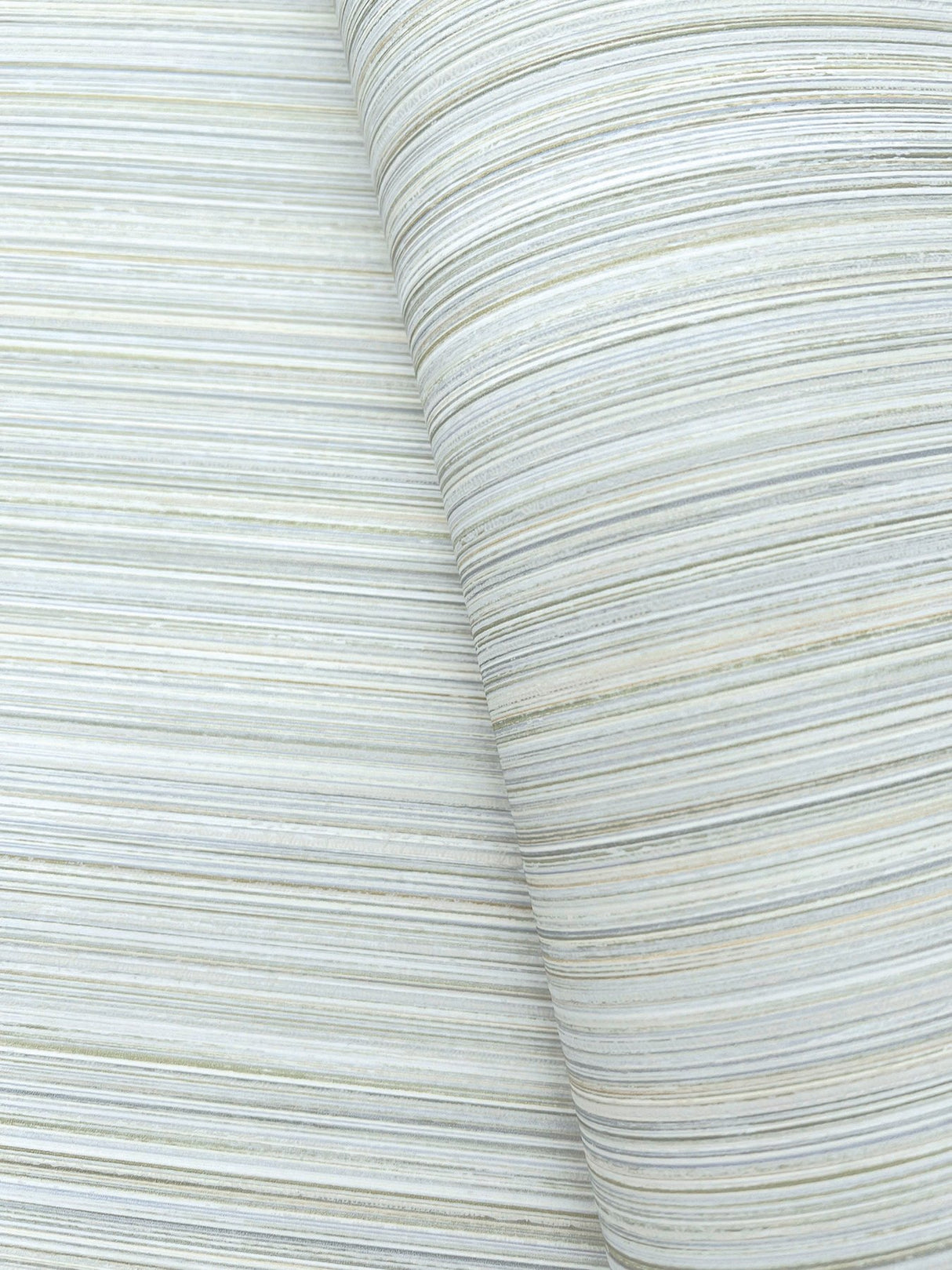 Alignment Blue Stripes Raised Ink Non Woven Wallpaper - York FM1075
