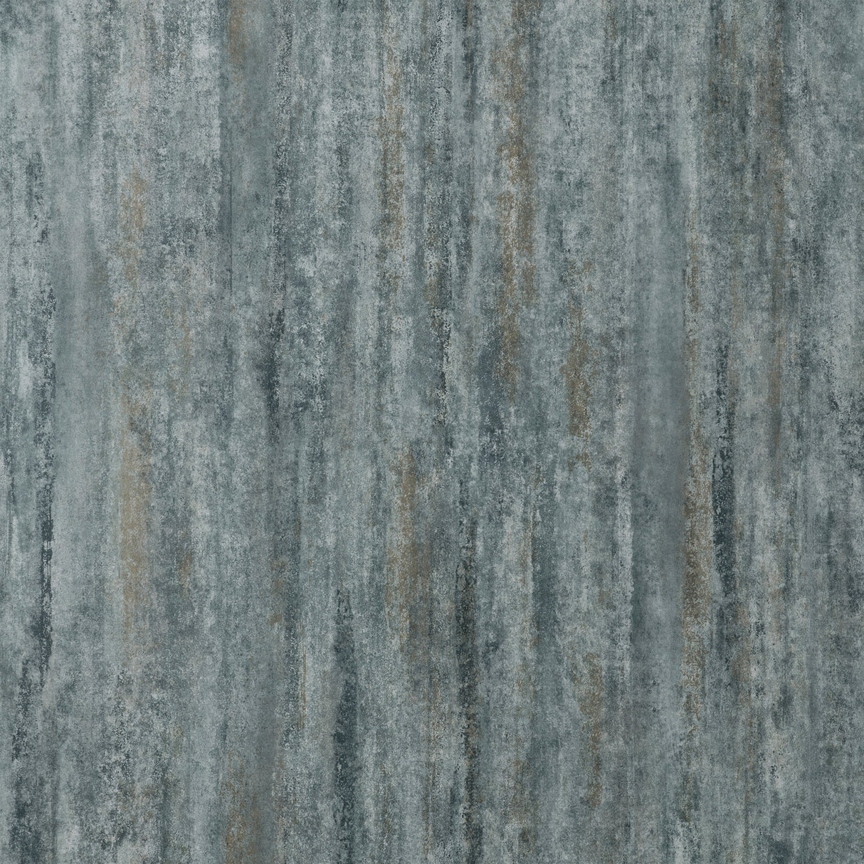 Belen denim textured stripe wallpaper in blue with distressed vertical texture