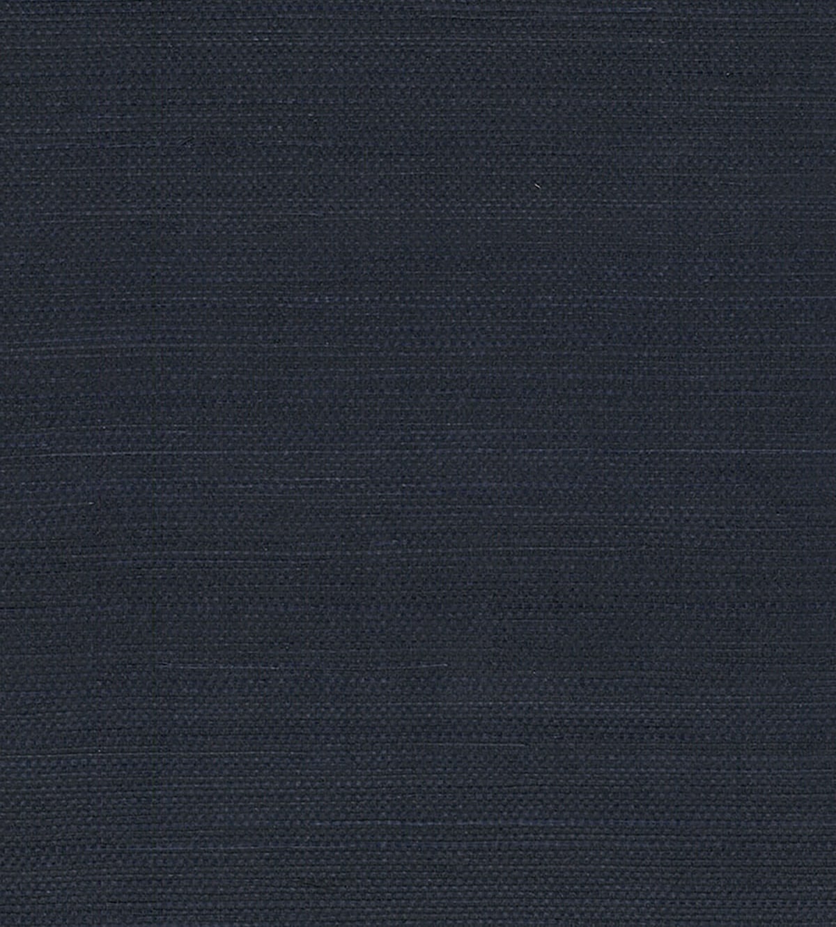 Sisal grasscloth wallpaper in Midnight Blue with a satin finish