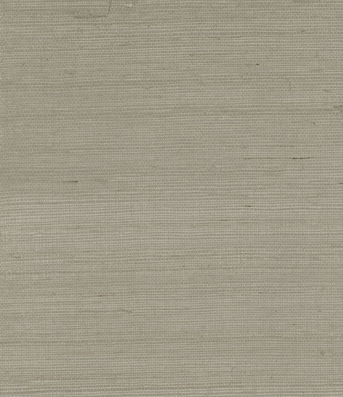 Dove gray sisal grasscloth wallpaper with subtle woven texture