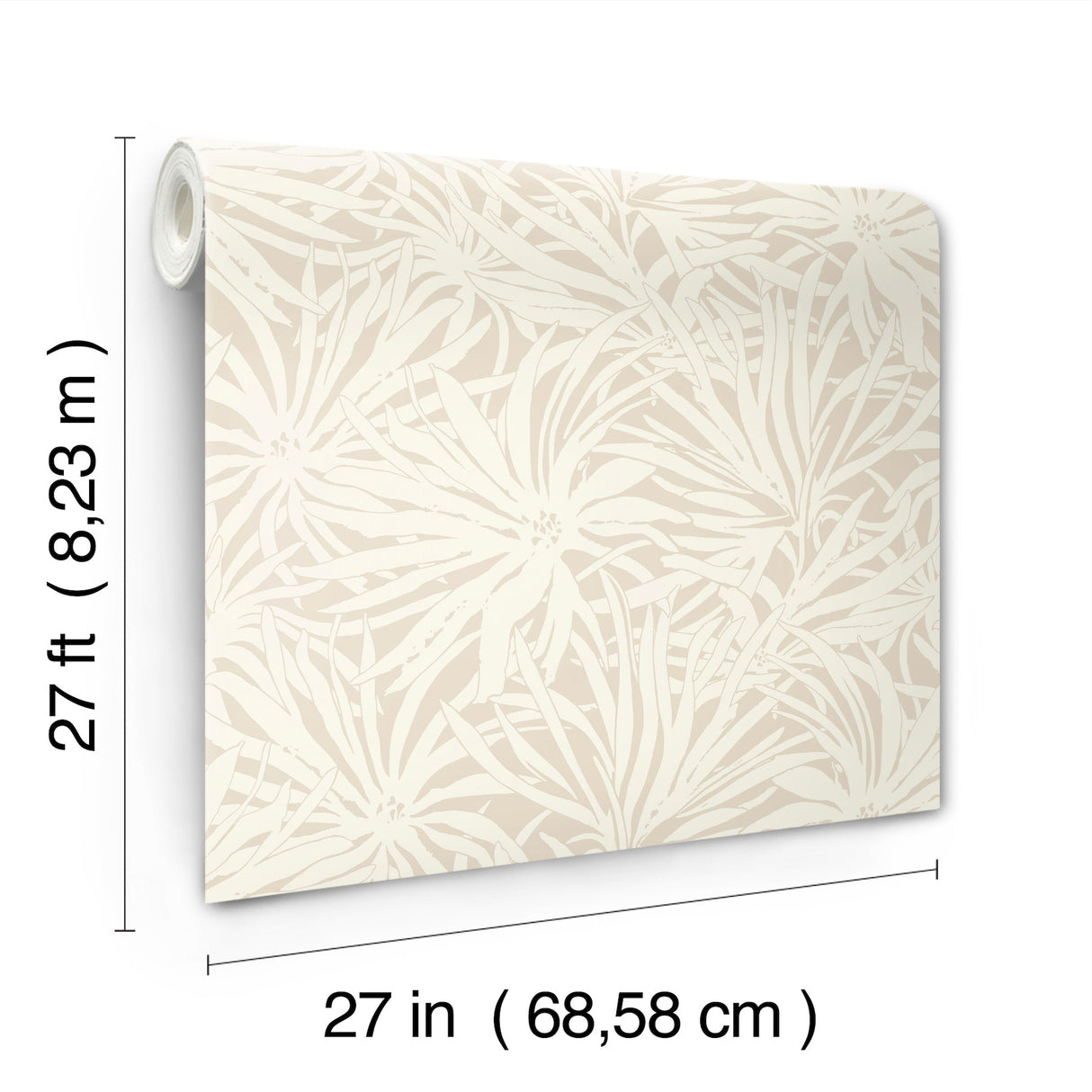Floral Canopy Linen by York Wallcoverings Wallpaper – York Wallcoverings GN2571