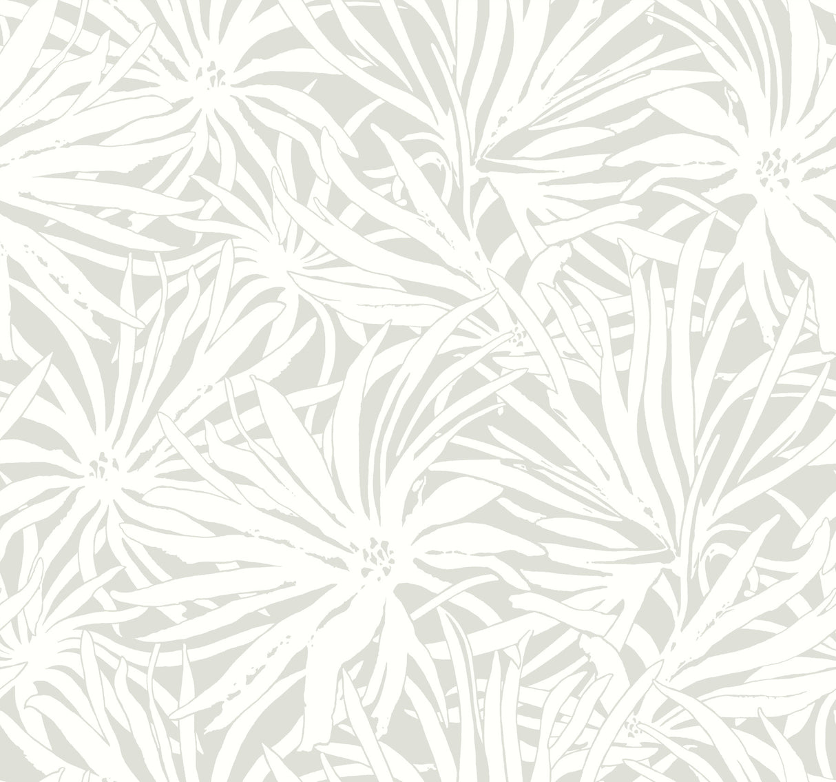 Floral Canopy Grey Wallpaper by York Wallcoverings