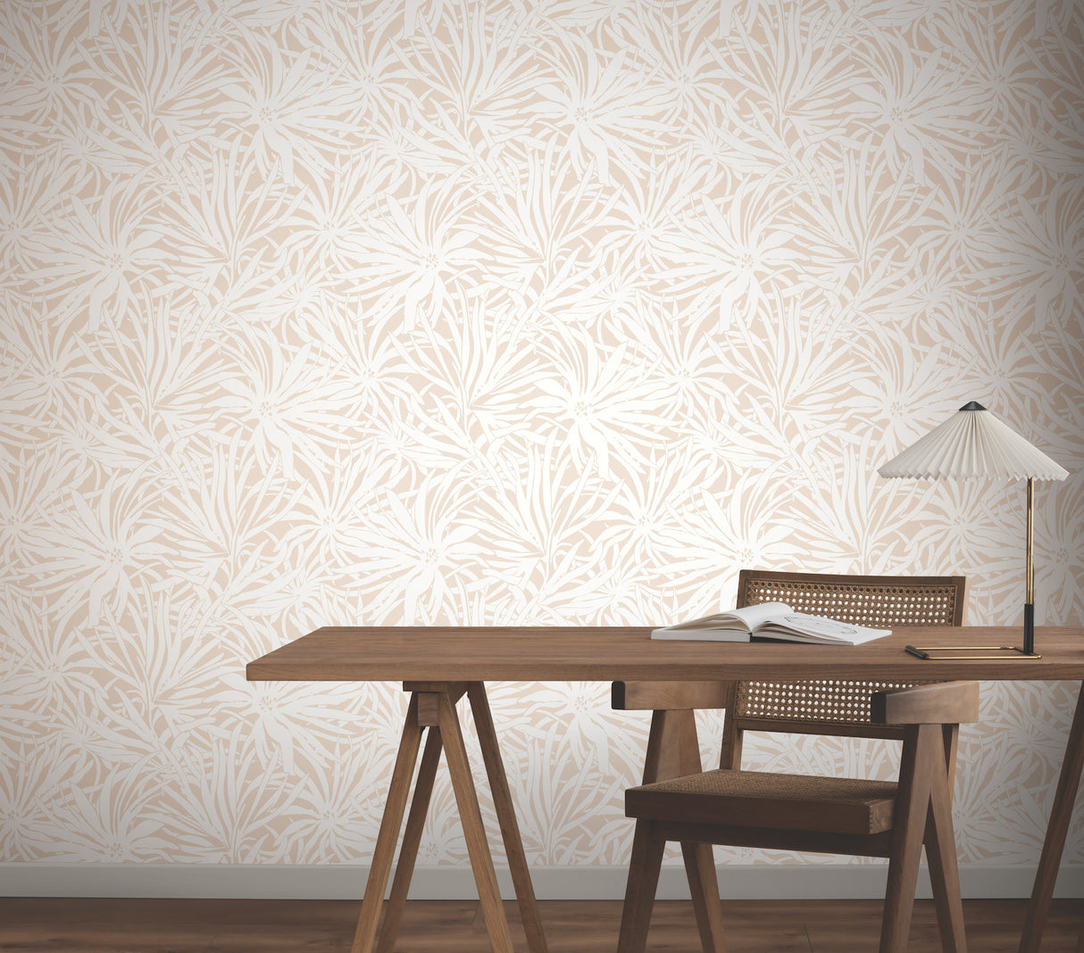 Floral Canopy Blush by York Wallcoverings Non Woven Wallpaper – York Wallcoverings GN2574