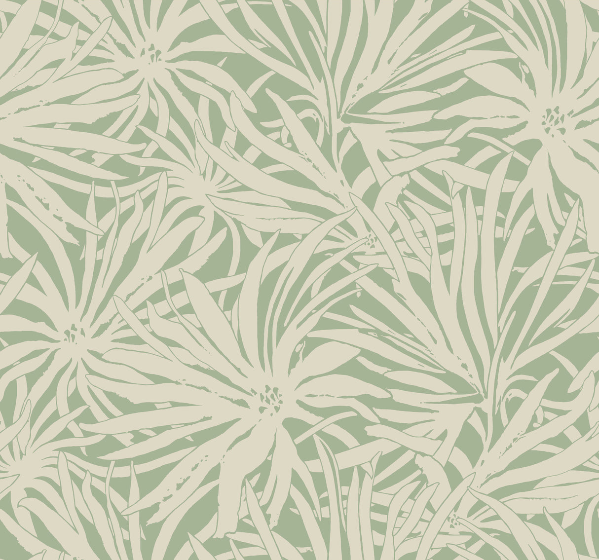 Floral Canopy Olive Wallpaper by York Wallcoverings, GN2575
