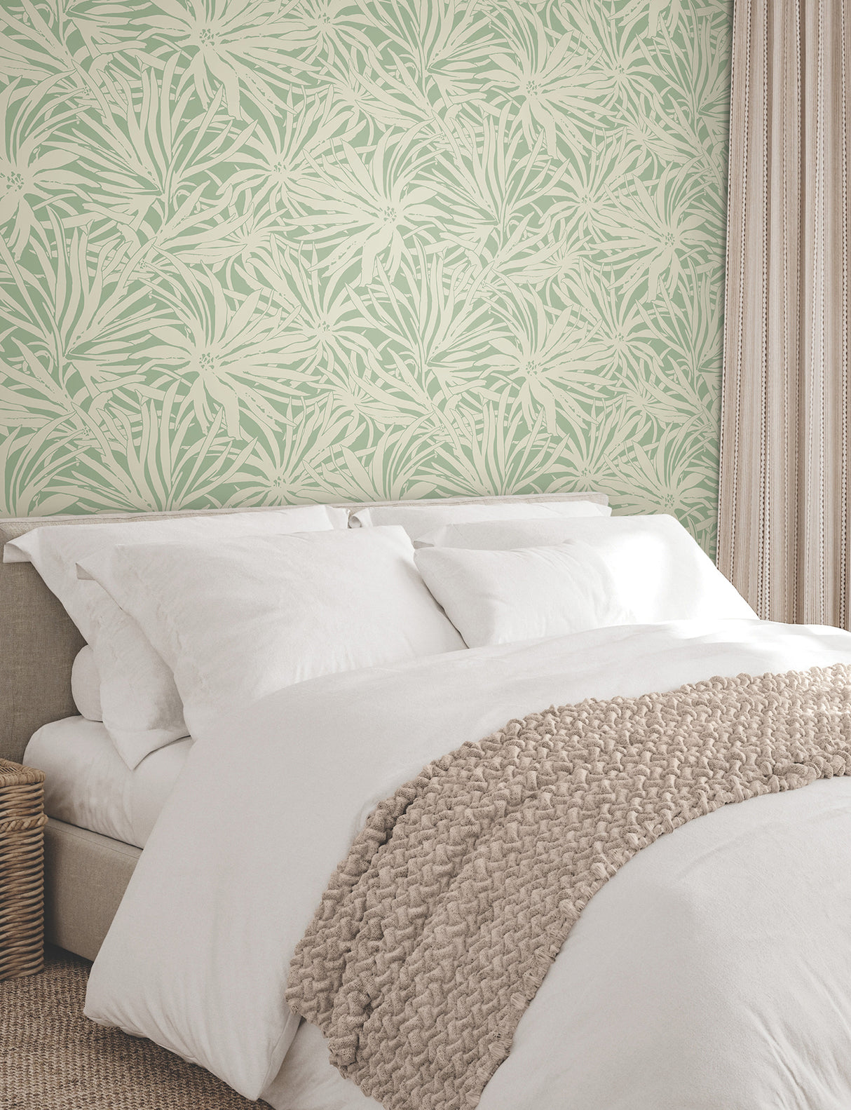 Floral Canopy Olive by York Wallcoverings Wallpaper – York Wallcoverings GN2575