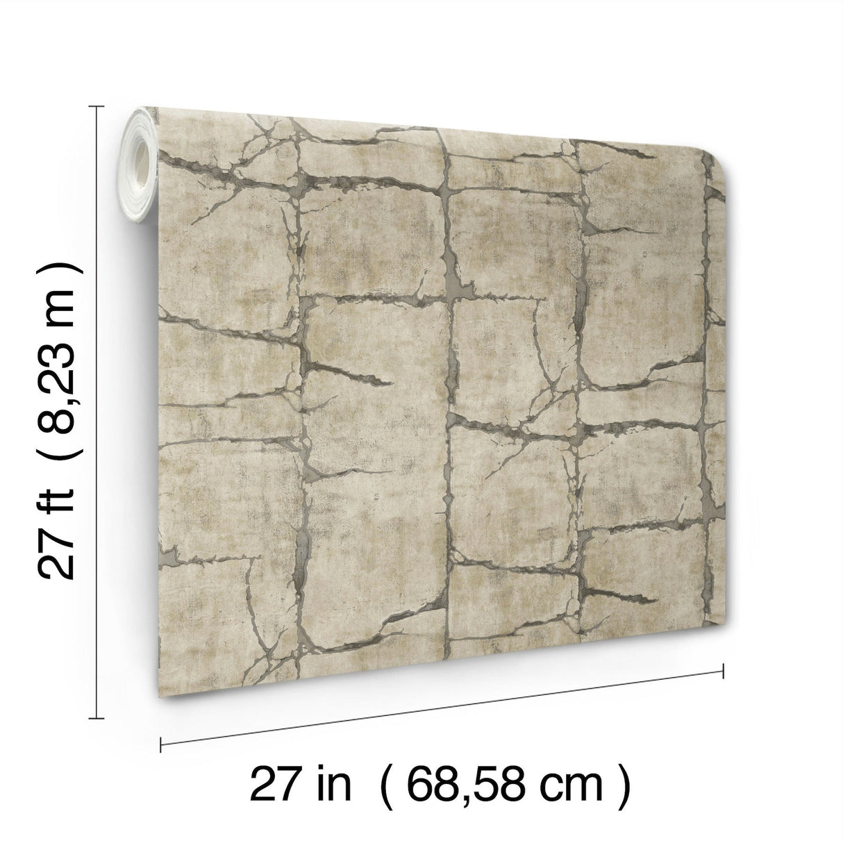 Mojave Taupe by York Wallcoverings Non Woven Wallpaper – York Wallcoverings GN2581