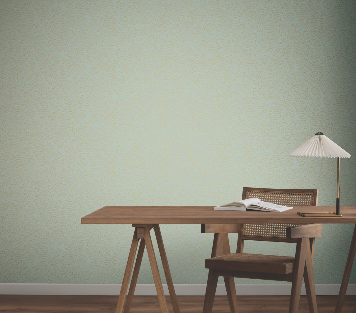 Dew Drop Sea Mist by York Wallcoverings Glitter Wallpaper – York Wallcoverings GN2592