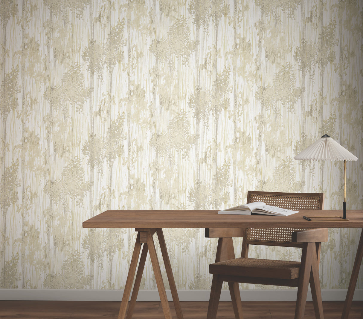 Aspen Grove Sand by York Wallcoverings Botanical Wallpaper – York Wallcoverings GN2604