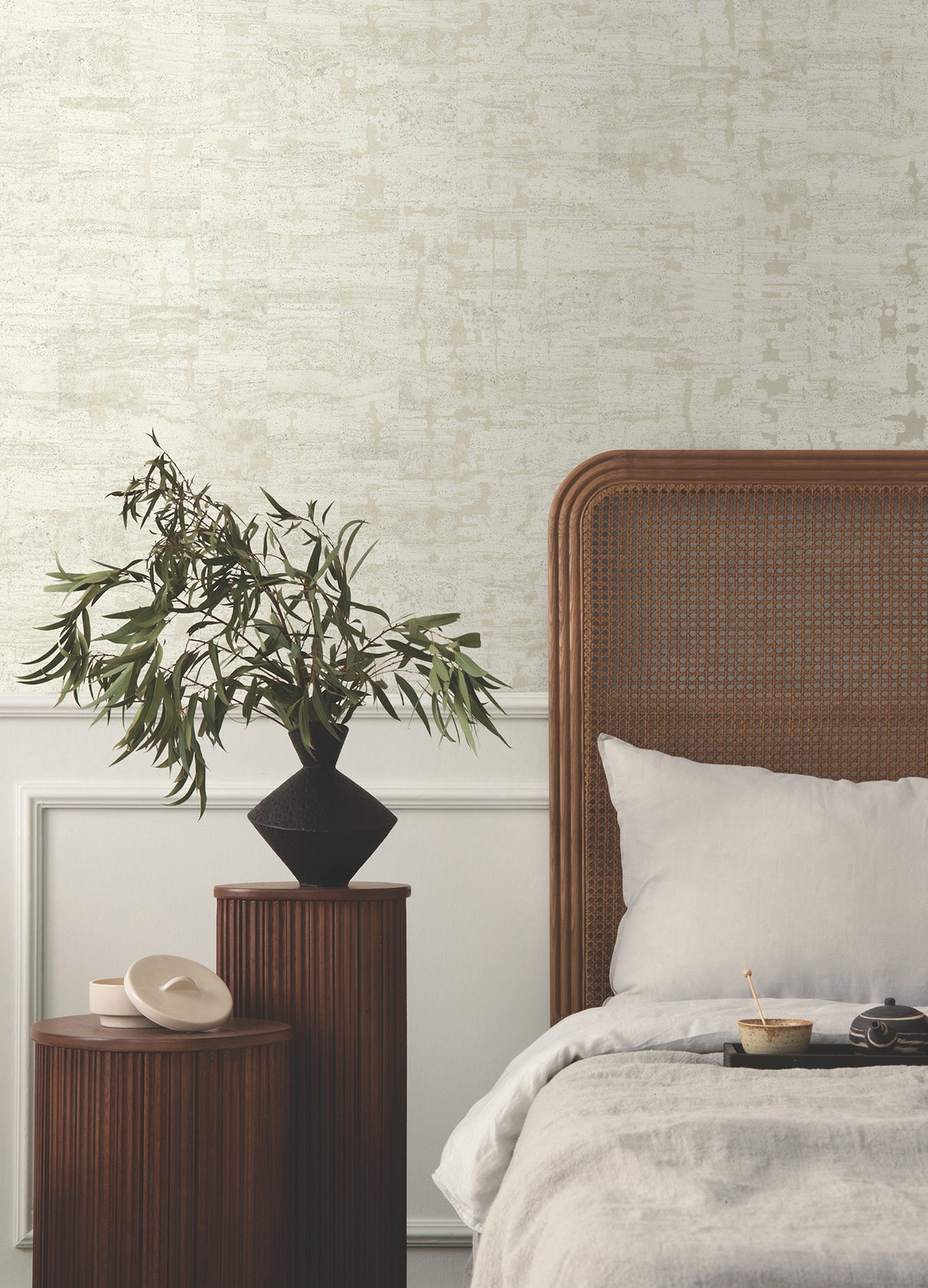 Pop The Cork White by York Wallcoverings Non Woven Wallpaper – York Wallcoverings GN2655
