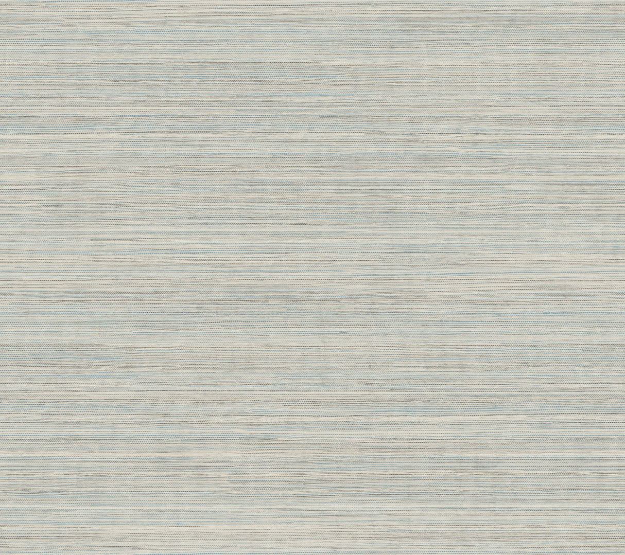 Fountain Grass Blue Faux Grasscloth Prepasted Wallpaper - York GO8302