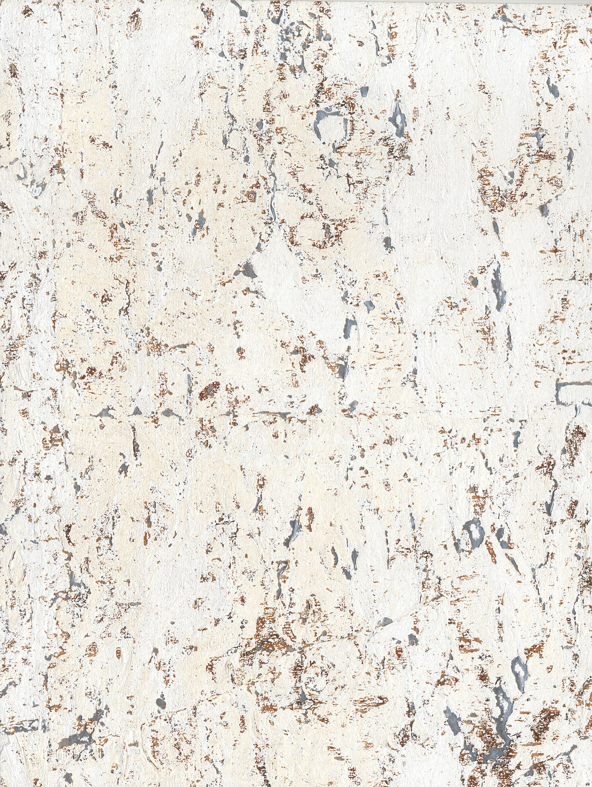 Cork White Wallpaper by York Wallcoverings Ronald Redding - GR1092