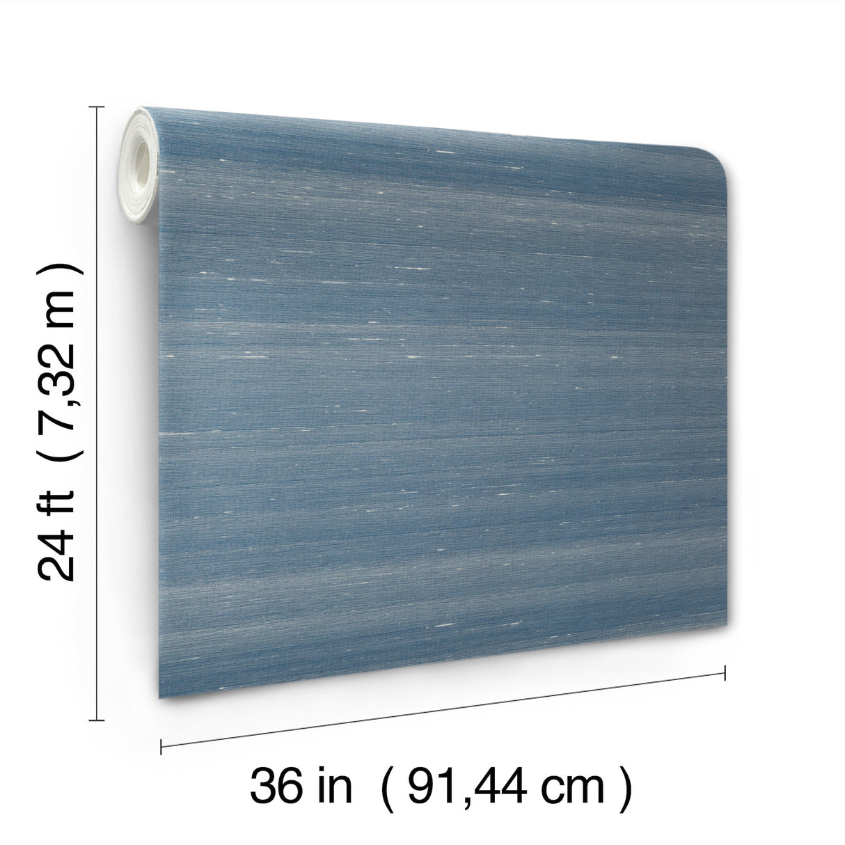 Silk Road Lapis by Ronald Redding Silk Weave Wallpaper – York Designer Series GRL88117