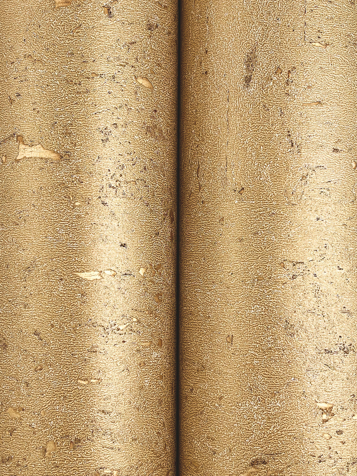 Caldera Cork Antique Gold by Ronald Redding Cork Wallpaper – York Designer Series GRL88374