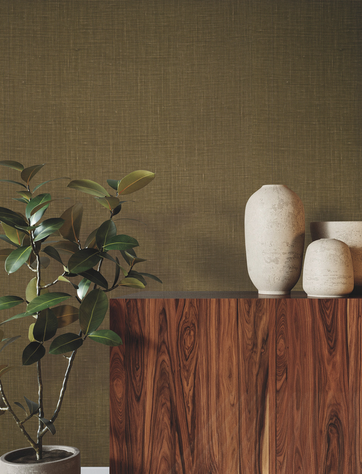 Jute Weave Mustard by Ronald Redding Grasscloth Wallpaper – York Designer Series GRL88386