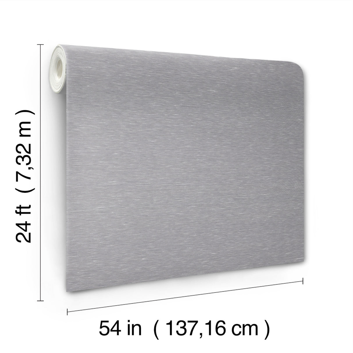 Linen Levels Dove by Ronald Redding Linen Weave Wallpaper – York Designer Series GRL88388