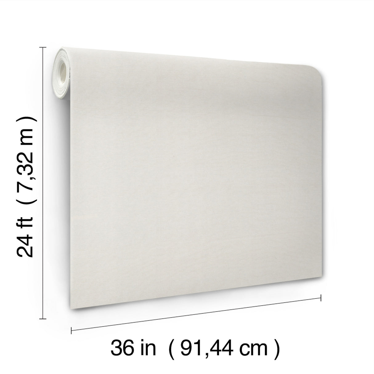 Linen Sunrise White by Ronald Redding Linen Wallpaper – York Designer Series GRL88391