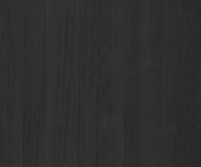 Ronald Redding Wood Veneer Lead wallpaper in deep gray; 36 in x 24 ft roll with random match.