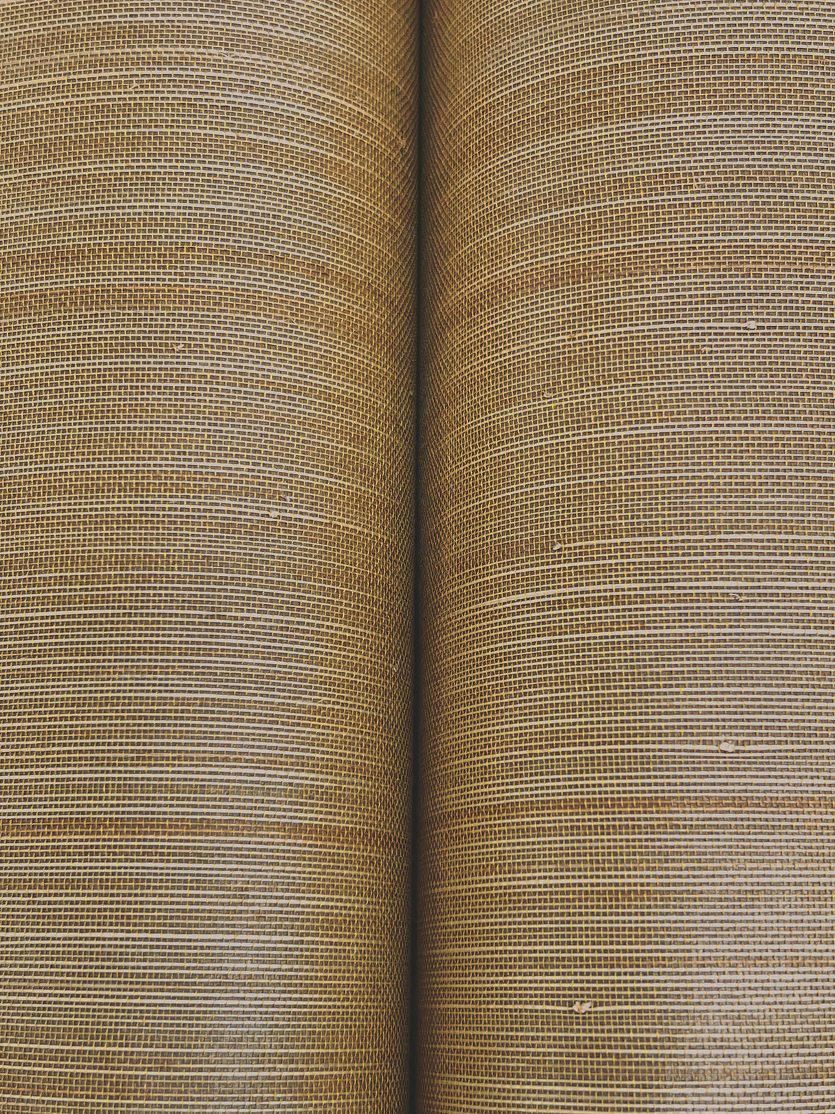 Tailored Abaca Ochre Gold by Ronald Redding Grasscloth Wallpaper – York Designer Series GRL88465
