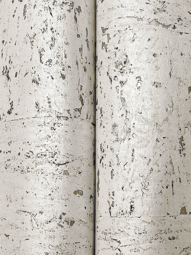 Caldera Cork White Pearl by Ronald Redding Cork Wallpaper – York Designer Series GRL89190
