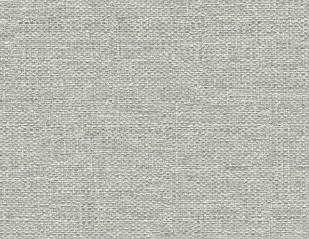 Seabrook Designs Nomi GT30025 gray faux linen texture wallpaper