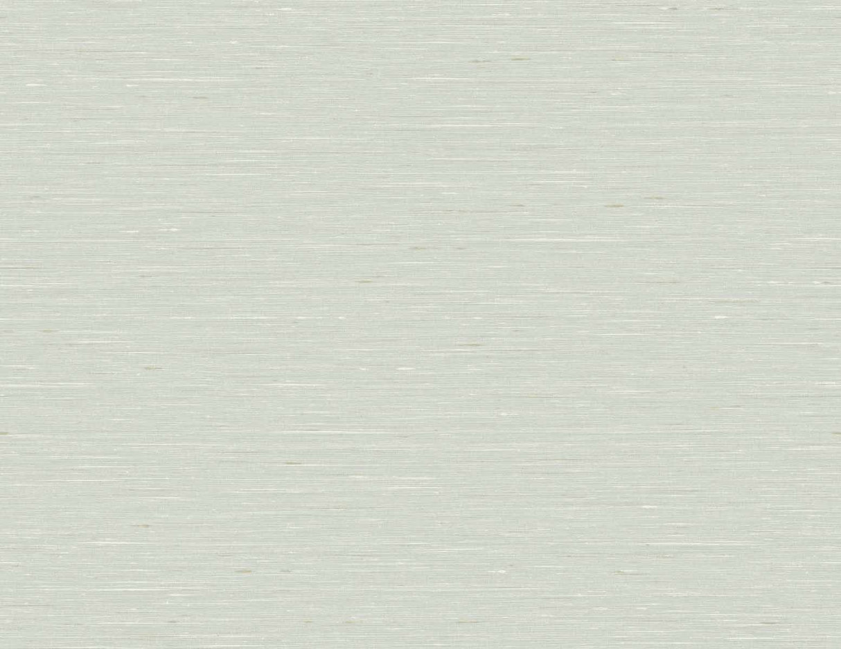 Seafoam matte faux-silk texture vinyl wallpaper, Bangkok pattern by Seabrook Designs