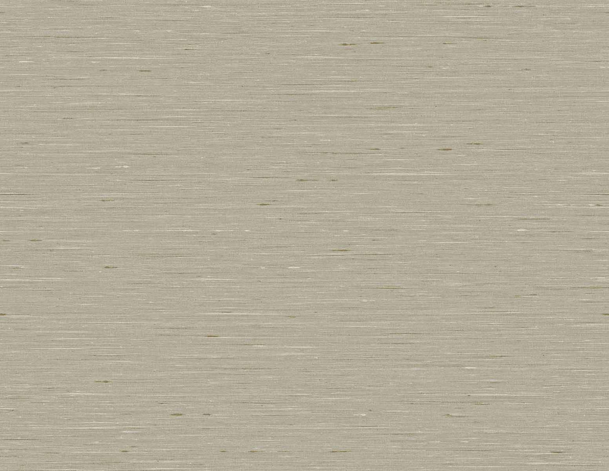 Seabrook Designs Bangkok wallpaper in Mocha with a matte faux silk texture