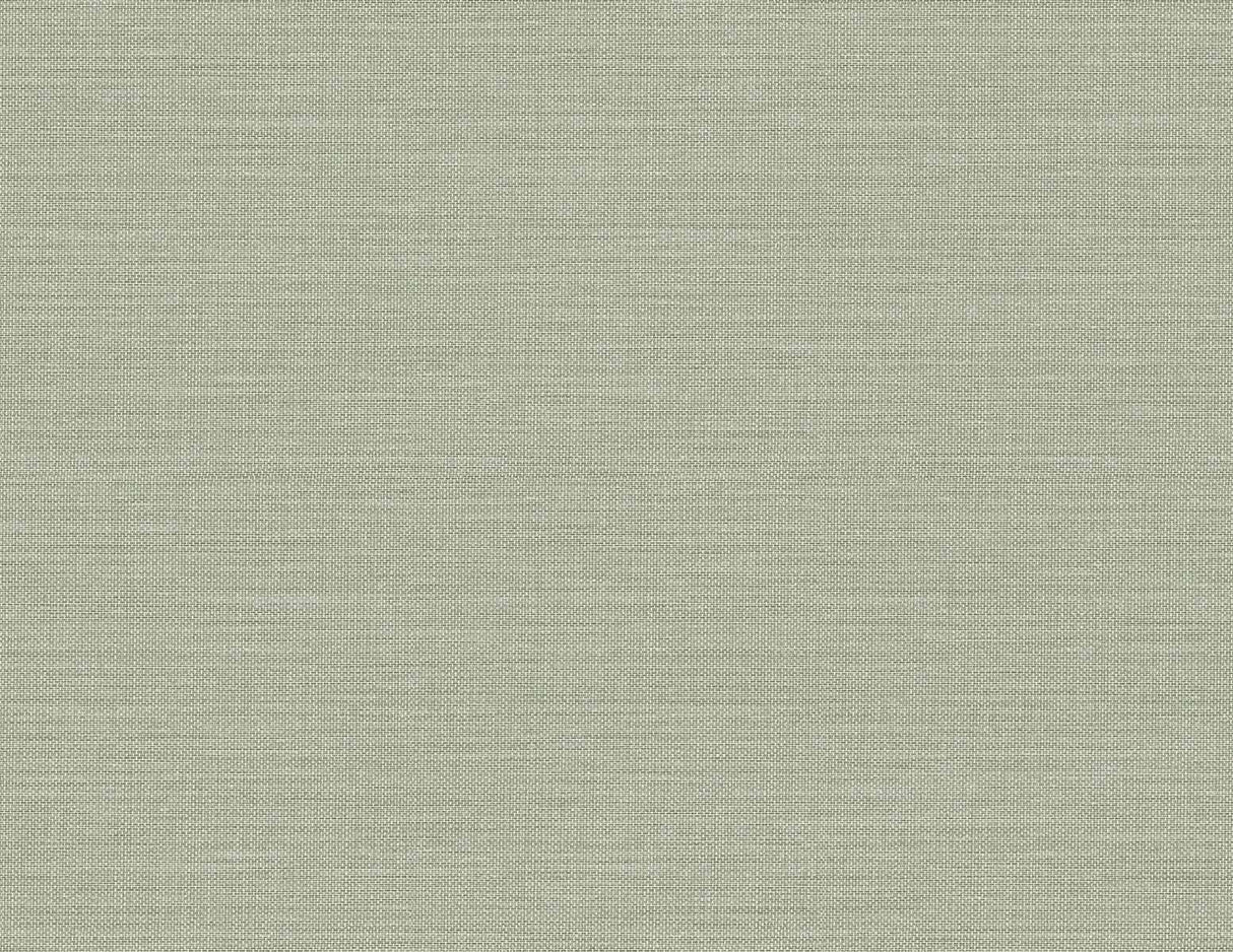 Libeco in Sage faux linen texture vinyl wallpaper