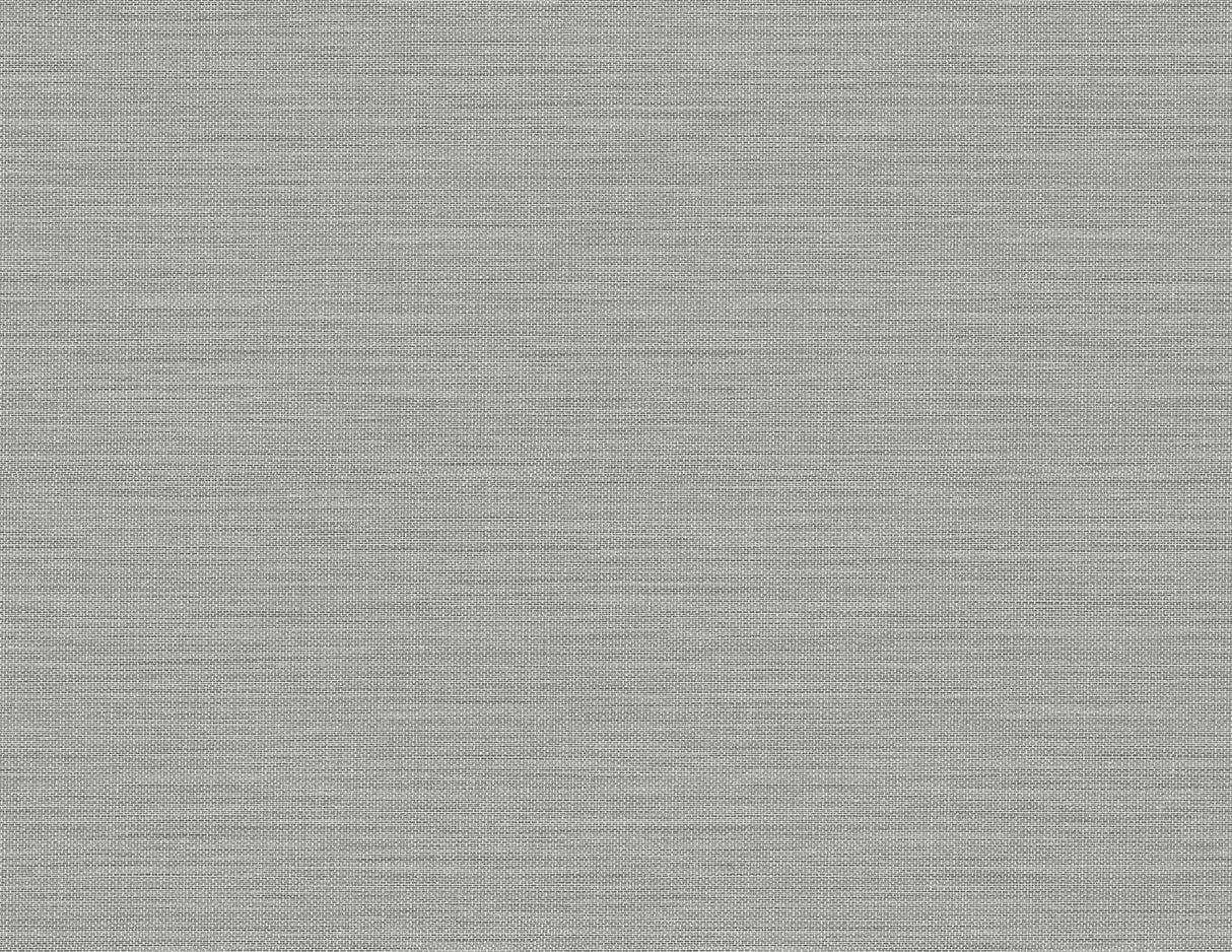 Libeco taupe faux linen texture vinyl wallpaper