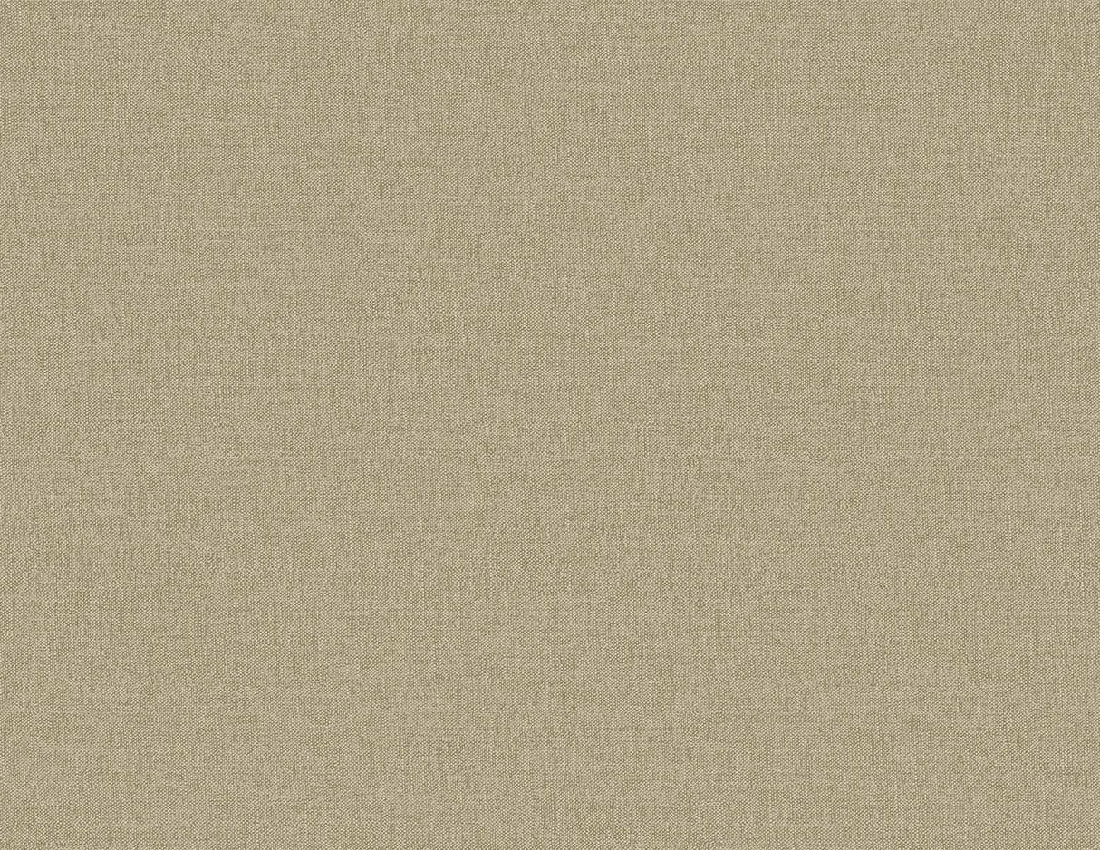 Normandy Hazelnut faux linen textured wallpaper