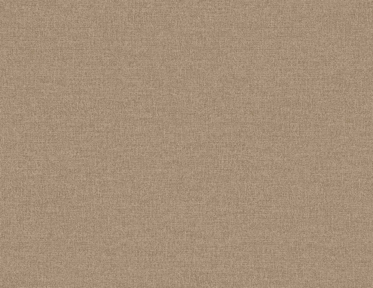 Normandy Cinnamon faux linen texture matte vinyl wallpaper