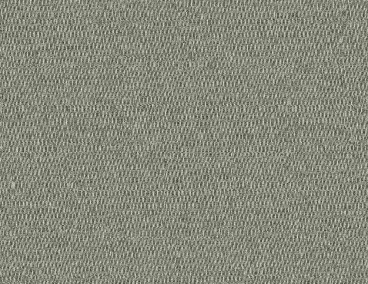 Normandy Army Green matte faux linen texture wallpaper (Type II vinyl) by Seabrook Designs, SKU GT30328