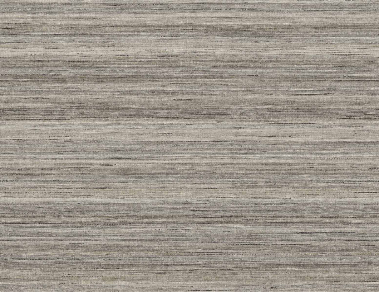 Meiya Soapstone textured stria wallpaper in warm neutral beige tones