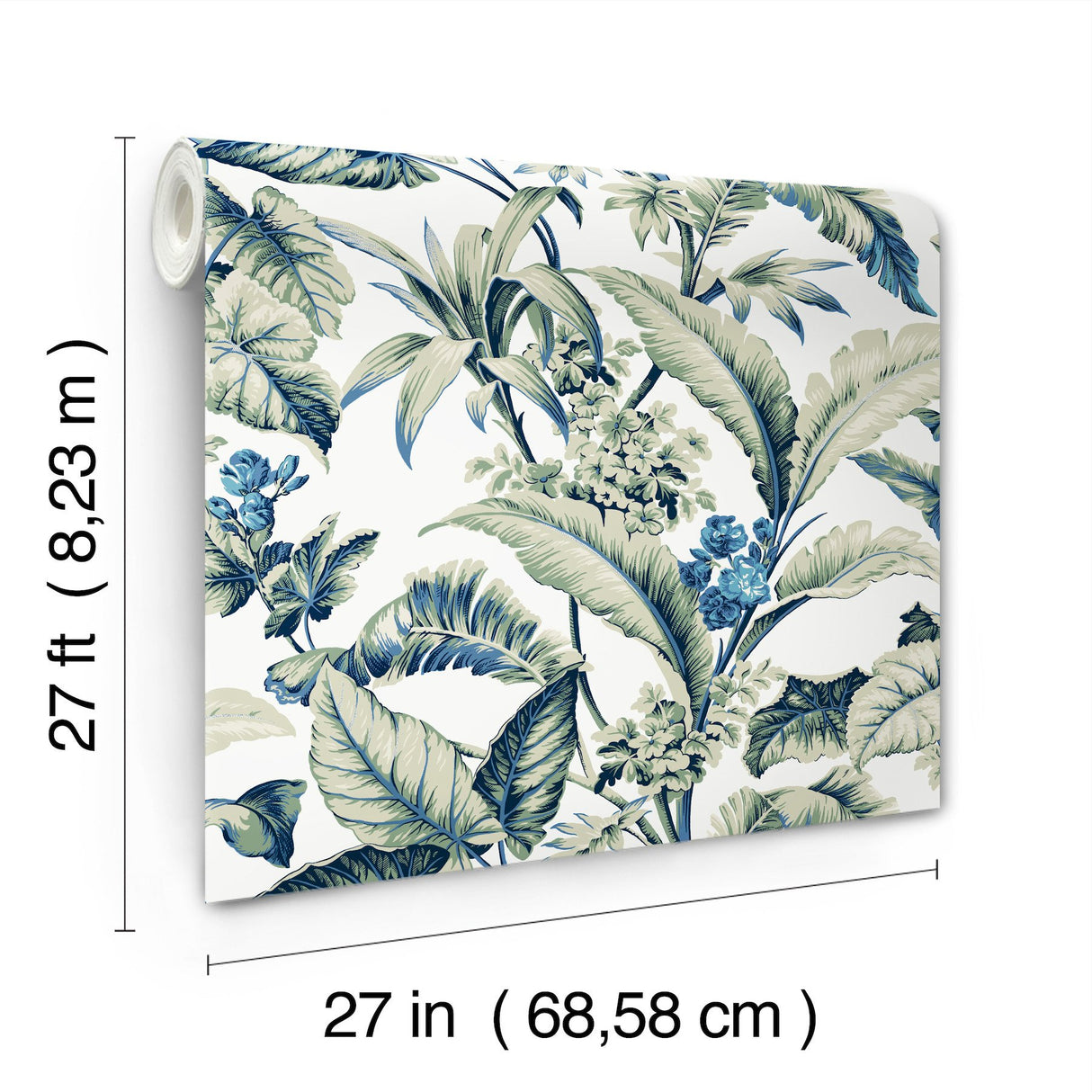 Mystic Isle Multicolor Wallpaper with Tropical Eclectic Pattern - York GT4502
