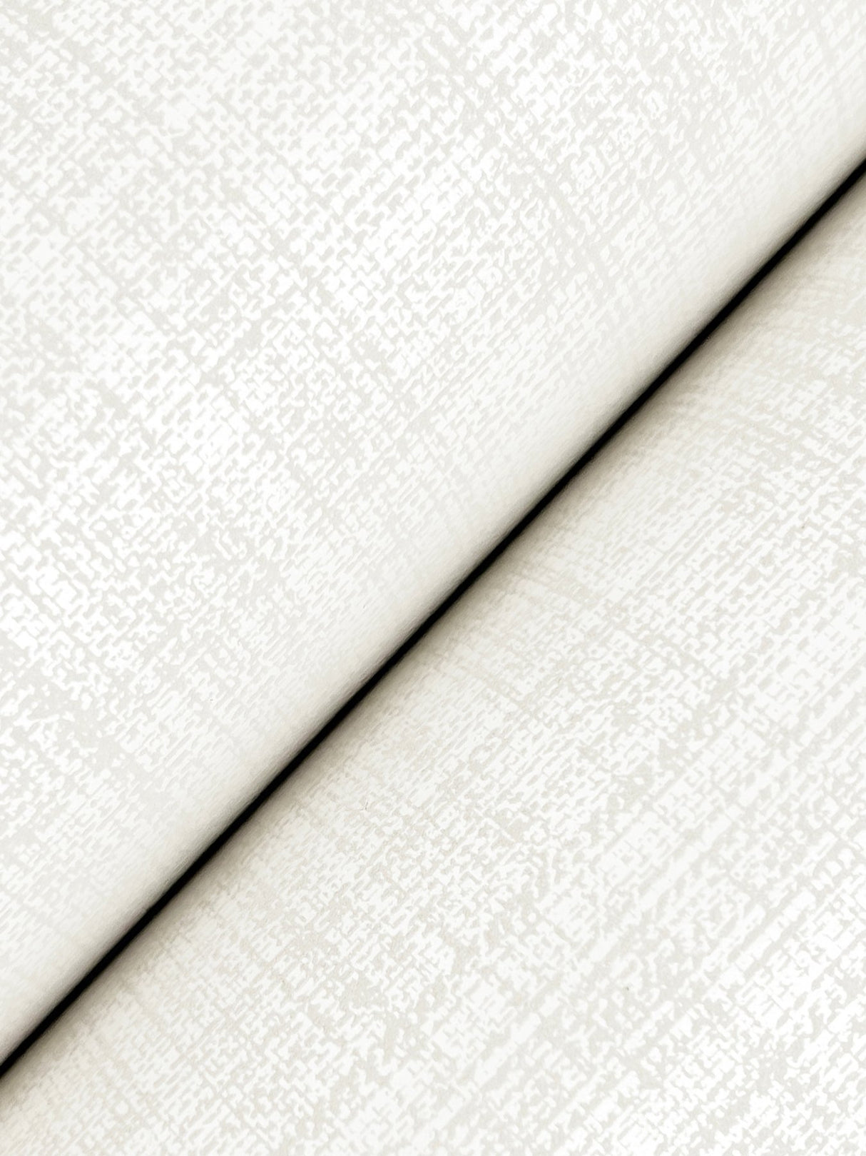 Bordeaux White Wallpaper with Woven Weave Texture - York GT4507