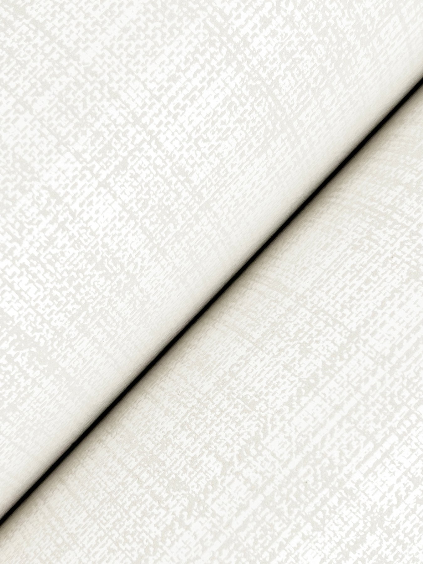 Bordeaux White Wallpaper with Woven Weave Texture - York GT4507