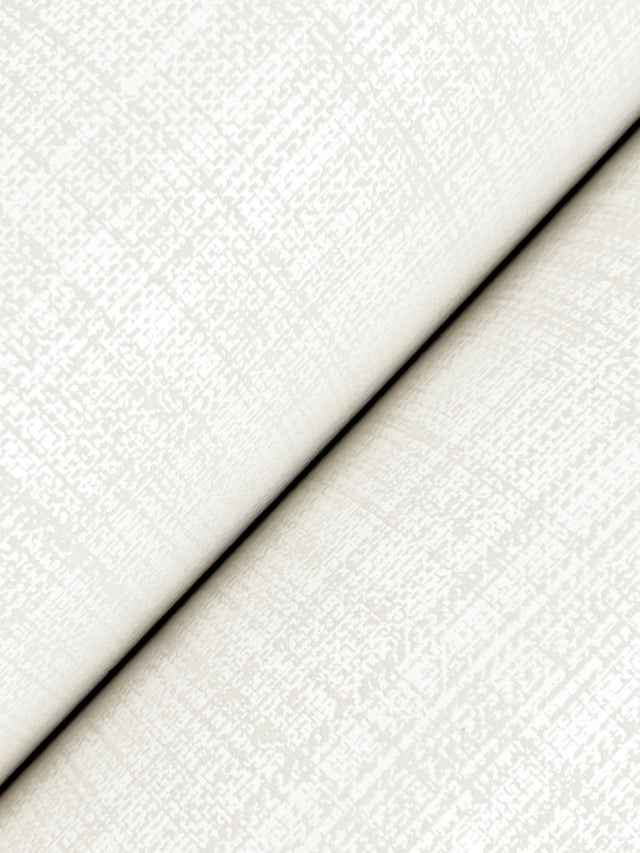 Bordeaux White Wallpaper with Woven Weave Texture - York GT4507